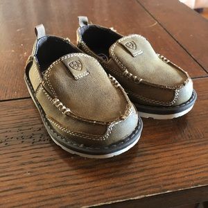 Toddler Lil' Stompers Buckskin Cruiser Shoes